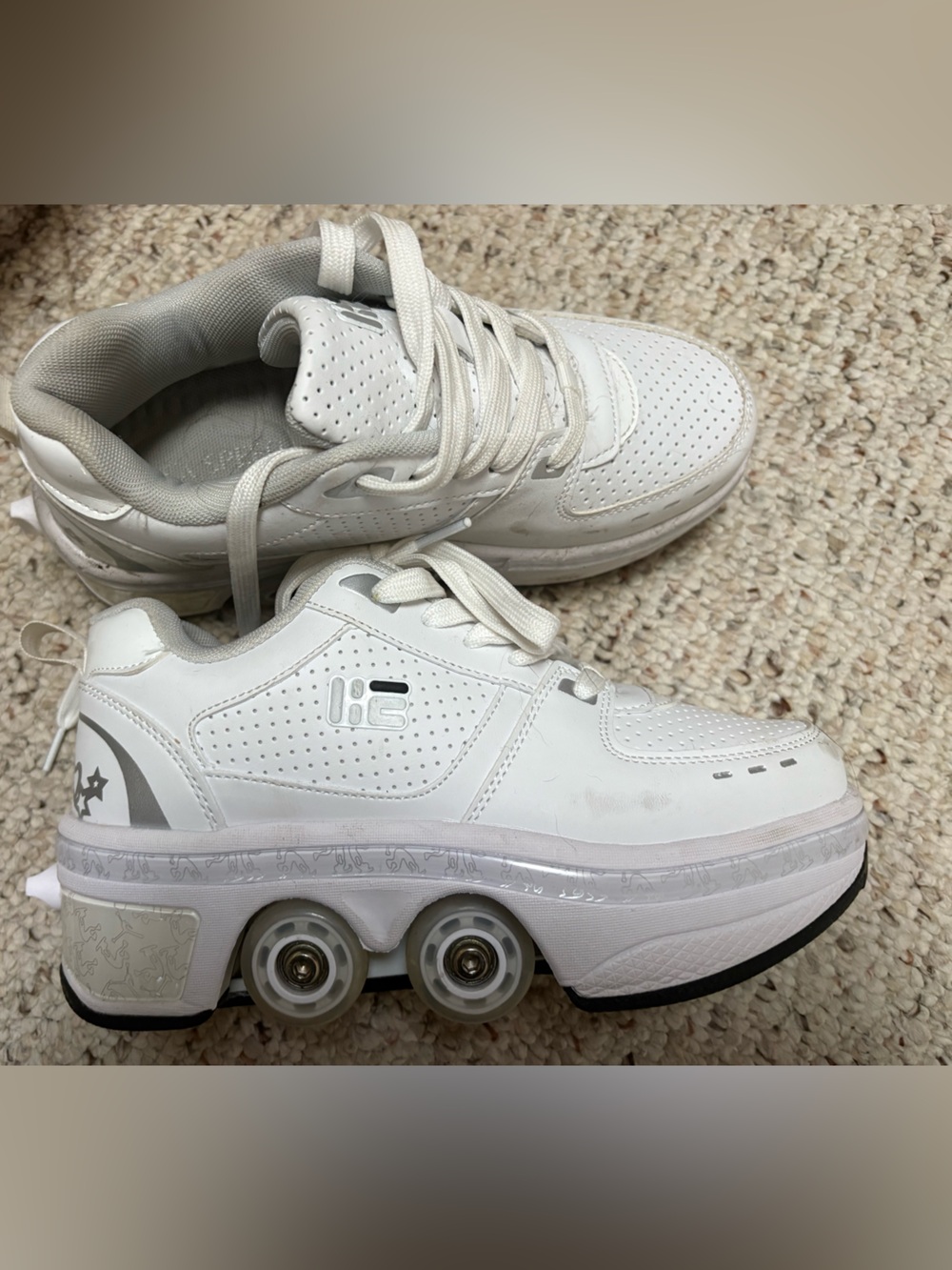 White Skate Sneakers